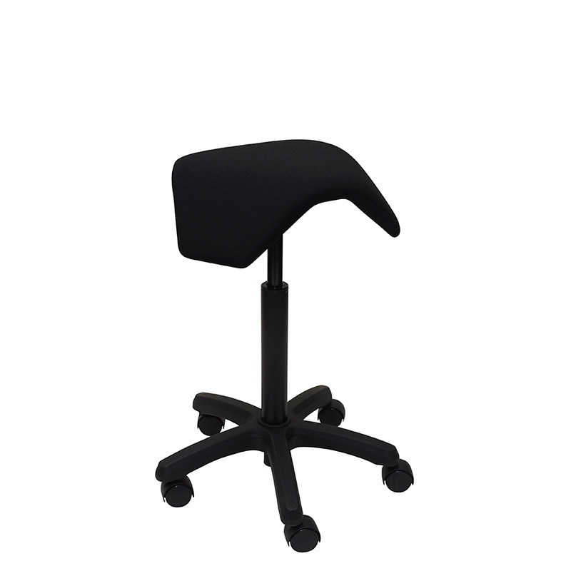 saddle, ergonomic, chair, stool, wood, design, finnish, furniture, school - myKolme Tripla Joy Junior Black