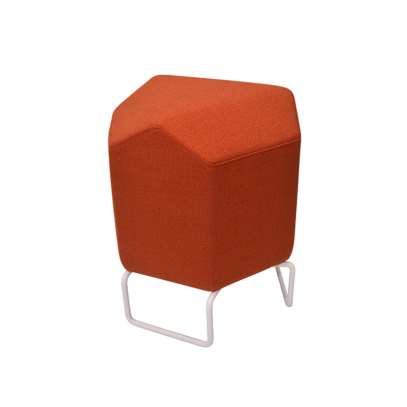 saddle, ergonomic, chair, stool, wood, design, finnish, furniture, school - myKolme Tripla Cone 45 orange