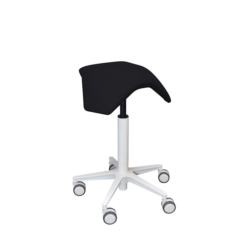 saddle, ergonomic, chair, stool, wood, design, finnish, furniture, school - myKolme Iloa joy snow black